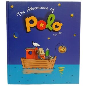 🍒 The Adventures of Polo - Wordless Colorful Picture Book HC Kids